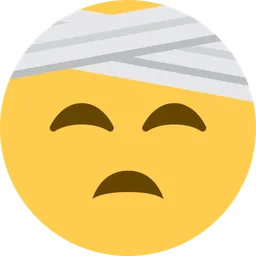 Face with Head-Bandage — Twitter