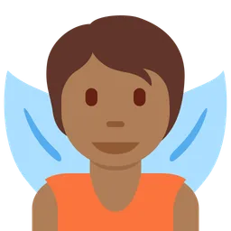 Fairy: Medium-Dark Skin Tone — Twitter