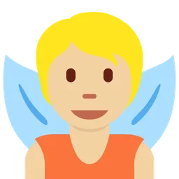Fairy: Medium-Light Skin Tone — Twitter