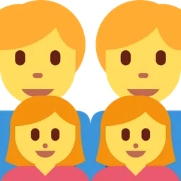 Family: Man, Man, Girl, Girl — Twitter