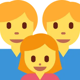 Family: Man, Man, Girl — Twitter