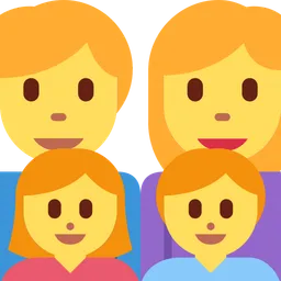 Family: Man, Woman, Girl, Boy — Twitter