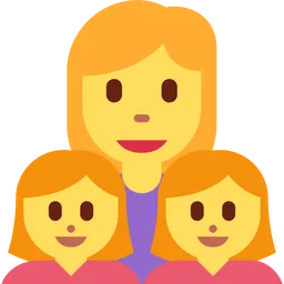 Family: Woman, Girl, Girl — Twitter