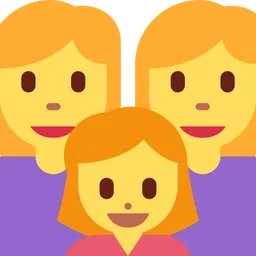 Family: Woman, Woman, Girl — Twitter