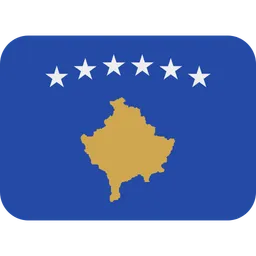 Flag: Kosovo — Twitter
