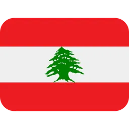 Flag: Lebanon — Twitter