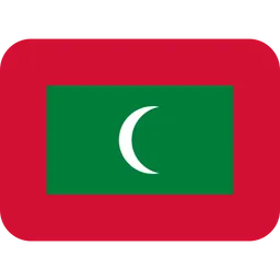 Flag: Maldives — Twitter