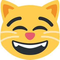 웃는 눈을 가진 웃는 고양이 — Twitter