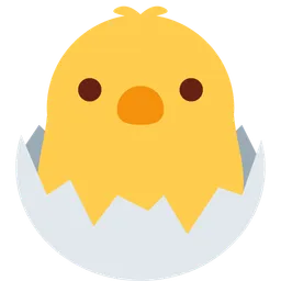 병아리 부화 — Twitter