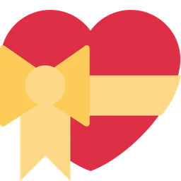 Heart with Ribbon — Twitter