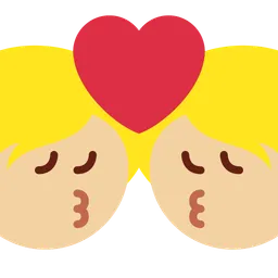 Kiss: Medium-Light Skin Tone — Twitter