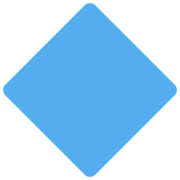 Large Blue Diamond — Twitter