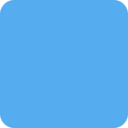 Large Blue Square — Twitter