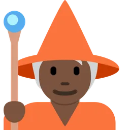 Mage: Dark Skin Tone — Twitter