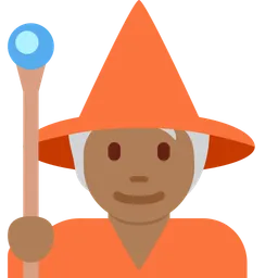Mage: Medium-Dark Skin Tone — Twitter