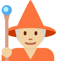 Mage: Medium-Light Skin Tone — Twitter