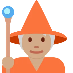 Mage: Medium Skin Tone — Twitter