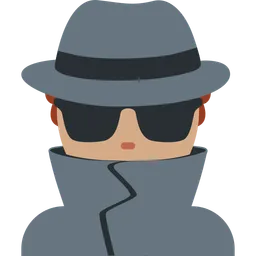 Man Detective: Medium Skin Tone — Twitter
