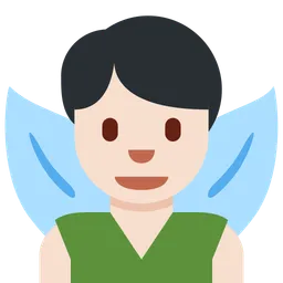 남자 요정: 밝은 피부 톤 — Twitter