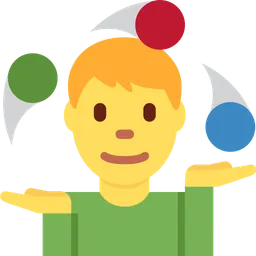 Man Juggling — Twitter