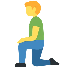 Man Kneeling — Twitter