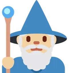 Man Mage: Medium-Light Skin Tone — Twitter