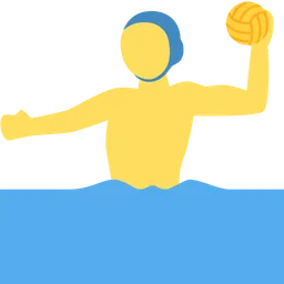 Man Playing Water Polo — Twitter