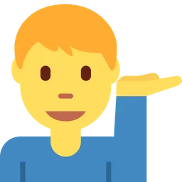 Man Tipping Hand — Twitter