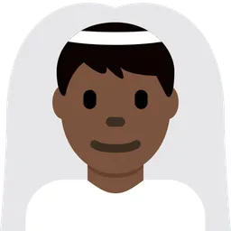 베일을 쓴 남자: 어두운 피부 톤 — Twitter
