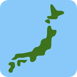일본 지도 — Twitter