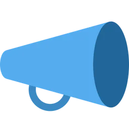 Cheering Megaphone — Twitter