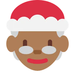 Mrs. Claus: Medium-Dark Skin Tone — Twitter