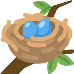 Nest with Eggs — Twitter