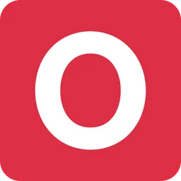Negative Squared Latin Capital Letter O — Twitter