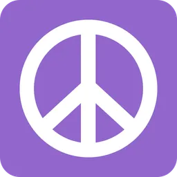 Peace Symbol — Twitter