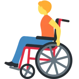 Person in Manual Wheelchair — Twitter