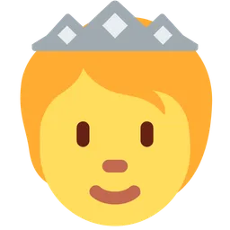 Person with Crown — Twitter