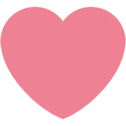 Pink Heart — Twitter