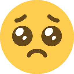 Face with Pleading Eyes — Twitter