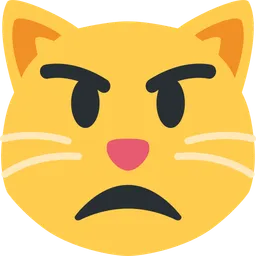 뾰루퉁한 고양이 — Twitter