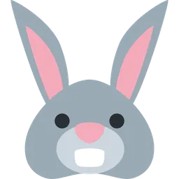 토끼 얼굴 — Twitter