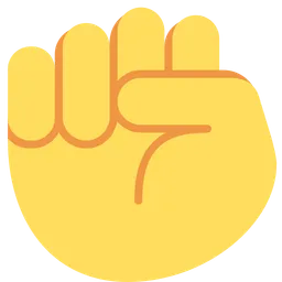 Raised Fist — Twitter