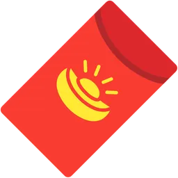 Red Gift Envelope — Twitter