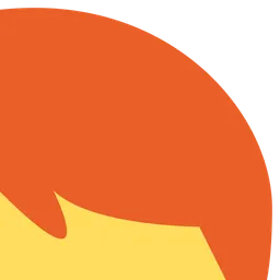 Emoji Component Red Hair — Twitter