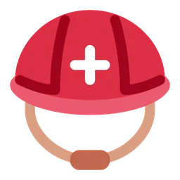 Helmet with White Cross — Twitter