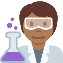 Scientist: Medium-Dark Skin Tone — Twitter