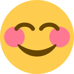 Smiling Face with Smiling Eyes — Twitter