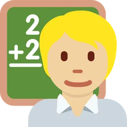Teacher: Medium-Light Skin Tone — Twitter