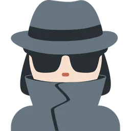 Woman Detective: Light Skin Tone — Twitter
