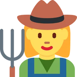 Woman Farmer — Twitter